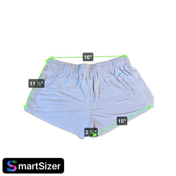 Under Armour Women's XL Blue Athletic Gym Shorts Tie Closure Activewear‎ - Picture 3 of 3